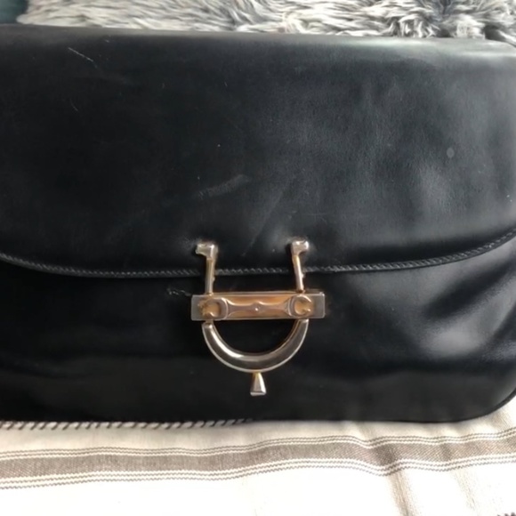 Celine - Authentic Vintage - Heavily Worn - Teen Triomphe Bag - As-Is Condition! - Picture 15 of 16